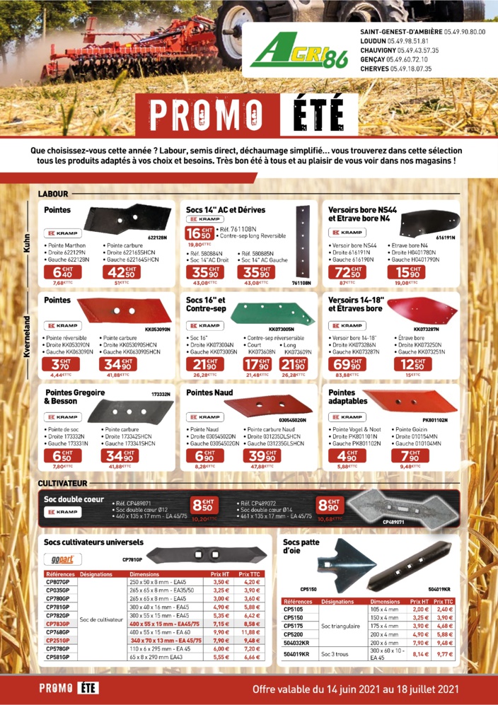 Promo d'été du 14 Juin au 18 Juillet 2021 Promo d'été du 14 Juin au 18 Juillet 2021