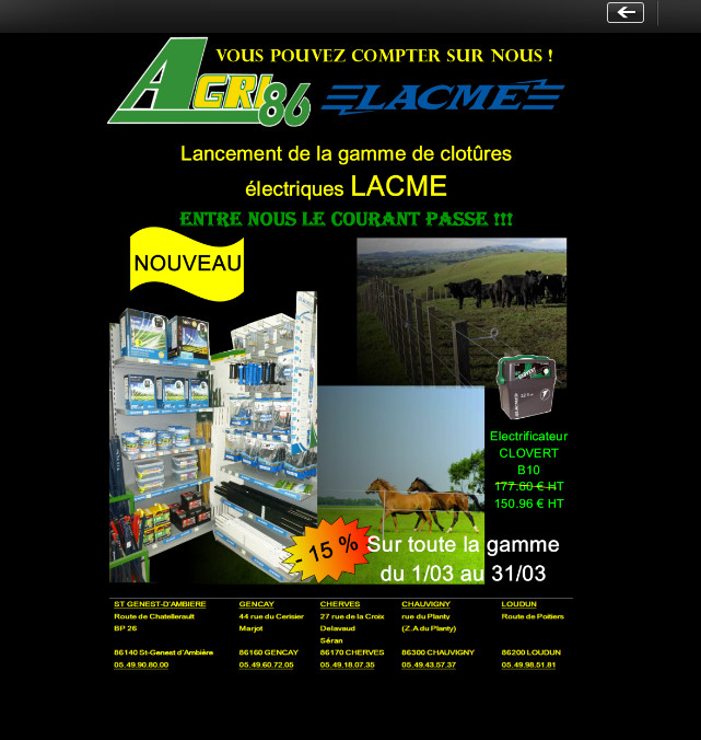Profitez de notre promotion sur les produits Lacmé Profitez de notre promotion sur les produits Lacmé